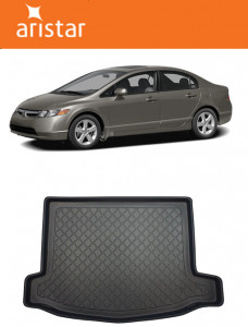 Honda CIVic VIII Hatchback din 2006 - 2012 *1, Tavita Pentru Portbagaj Lux Premium Dedicata, accesorii pentru autoturismul tau - masina v194377