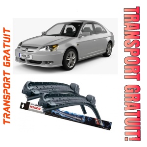 Honda Civic VIII Hatchback Set 2 stergatoare parbriz Bosch Bosch Aerotwin 60 cm/53 cm compatibile cu Honda Civic VIII Hatchback (Fn, Fk) din 2005-2012 (60 cm / 53 cm)