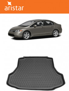 Honda CIVic VIII Sedan din 2006 - 2012 *1, Tavita Pentru Portbagaj Lux Premium Dedicata, accesorii pentru autoturismul tau - masina v194384