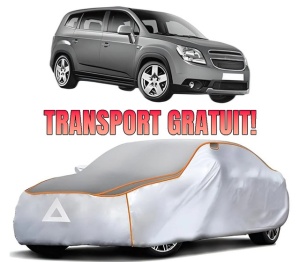 Husa Prelata Antigrindina Auto CHEVROLET ORLANDO (J309) din 2011-2015, Protectie auto contra intemperiilor la grindina, Waterproof, 4x Stickere auto CHEVROLET