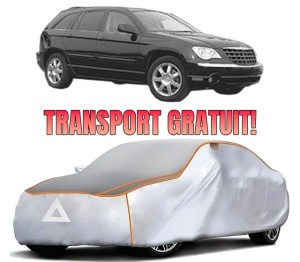 Husa Prelata Antigrindina Auto CHRYSLER PACIFICA din 2003-2008, Protectie auto contra intemperiilor la grindina, Waterproof, 4x Stickere auto CHRYSLER