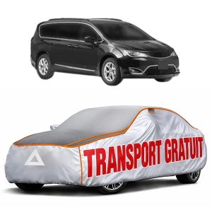 Husa Prelata Antigrindina Auto CHRYSLER PACIFICA (RU) din 2017-2020, Protectie auto contra intemperiilor la grindina, Waterproof, 4x Stickere auto CHRYSLER