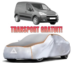 Husa Prelata Antigrindina Auto CITROEN BERLINGO Box Body/MPV (B9) din 2008-2021, Protectie auto contra intemperiilor la grindina, Waterproof, 4x Stickere auto CITROEN