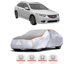 Husa Prelata Antigrindina Auto HONDA ACCORD VII Tourer (CM, CN) din 2003-2008, Protectie auto contra intemperiilor la grindina, Waterproof, 4x Stickere auto HONDA - Img 2