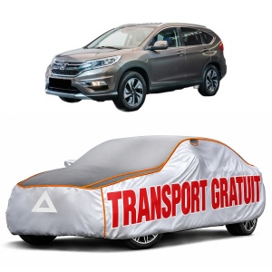Husa Prelata Antigrindina Auto HONDA CR-V V (RW_, RT_) din 2016-2023, Protectie auto contra intemperiilor la grindina, Waterproof, 4x Stickere auto HONDA