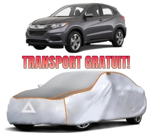 Husa Prelata Antigrindina Auto HONDA HR-V (RV) din 2021, Protectie auto contra intemperiilor la grindina, Waterproof, 4x Stickere auto HONDA