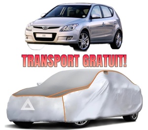 Husa Prelata Antigrindina Auto HYUNDAI i30 Estate (FD) din 2007-2012, Protectie auto contra intemperiilor la grindina, Waterproof, 4x Stickere auto HYUNDAI