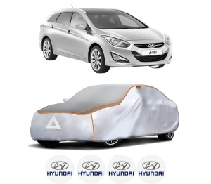 Husa Prelata Antigrindina Auto HYUNDAI i40 I CW (VF) din 2011-2019, Protectie auto contra intemperiilor la grindina, Waterproof, 4x Stickere auto HYUNDAI - Img 2