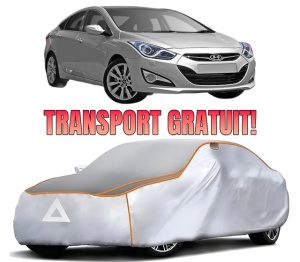 Husa Prelata Antigrindina Auto HYUNDAI i40 I (VF) din 2012-2019, Protectie auto contra intemperiilor la grindina, Waterproof, 4x Stickere auto HYUNDAI