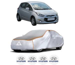 Husa Prelata Antigrindina Auto HYUNDAI ix20 (JC) din 2010-2019, Protectie auto contra intemperiilor la grindina, Waterproof, 4x Stickere auto HYUNDAI - Img 2