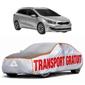 Husa Prelata Antigrindina Auto KIA CEED Sportswagon (CD) din 2018-2022, Protectie auto contra intemperiilor la grindina, Waterproof, 4x Stickere auto KIA