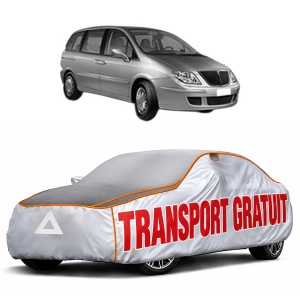 Husa Prelata Antigrindina Auto LANCIA PHEDRA (179_) din 2002-2010, Protectie auto contra intemperiilor la grindina, Waterproof, 4x Stickere auto LANCIA