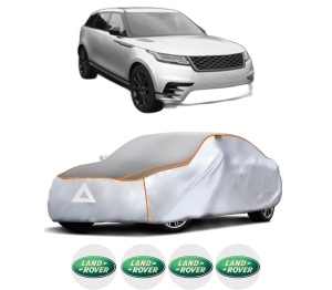 Husa Prelata Antigrindina Auto LAND ROVER RANGE ROVER VELAR (L560) din 2017-2020, Protectie auto contra intemperiilor la grindina, Waterproof, 4x Stickere auto LAND ROVER - Img 2