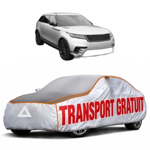 Husa Prelata Antigrindina Auto LAND ROVER RANGE ROVER VELAR (L560) din 2017-2020, Protectie auto contra intemperiilor la grindina, Waterproof, 4x Stickere auto LAND ROVER