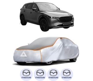 Husa Prelata Antigrindina Auto MAZDA CX-5 (KF) din 2016-2023, Protectie auto contra intemperiilor la grindina, Waterproof, 4x Stickere auto MAZDA - Img 2