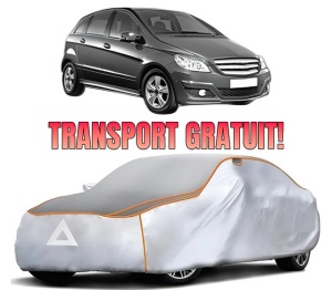 Husa Prelata Antigrindina Auto MERCEDES-BENZ B-CLASS Sports Tourer (W245) din 2005-2011, Protectie auto contra intemperiilor la grindina, Waterproof, 4x Stickere auto MERCEDES-BENZ