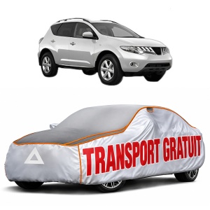 Husa Prelata Antigrindina Auto NISSAN MURANO II (Z51) din 2008-2014, Protectie auto contra intemperiilor la grindina, Waterproof, 4x Stickere auto NISSAN