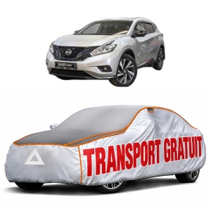 Husa Prelata Antigrindina Auto NISSAN MURANO III (Z52_) din 2016, Protectie auto contra intemperiilor la grindina, Waterproof, 4x Stickere auto NISSAN