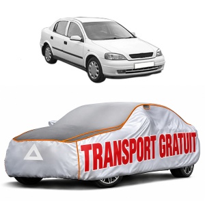 Husa Prelata Antigrindina Auto OPEL ASTRA G Saloon (T98) din 1998-2009, Protectie auto contra intemperiilor la grindina, Waterproof, 4x Stickere auto OPEL