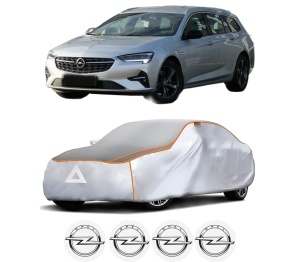 Husa Prelata Antigrindina Auto OPEL INSIGNIA A Sports Tourer (G09) din 2008-2017, Protectie auto contra intemperiilor la grindina, Waterproof, 4x Stickere auto OPEL - Img 2