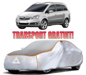 Husa Prelata Antigrindina Auto OPEL ZAFIRA / ZAFIRA FAMILY B (A05) din 2005-2015, Protectie auto contra intemperiilor la grindina, Waterproof, 4x Stickere auto OPEL