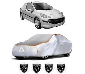Husa Prelata Antigrindina Auto PEUGEOT 207 Hatchback Van (WA_, WC_) din 2007-2012, Protectie auto contra intemperiilor la grindina, Waterproof, 4x Stickere auto PEUGEOT - Img 2