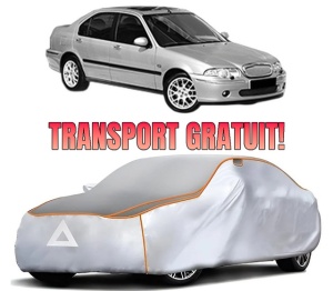 Husa Prelata Antigrindina Auto ROVER 45 I Saloon (RT) din 2000-2005, Protectie auto contra intemperiilor la grindina, Waterproof, 4x Stickere auto ROVER