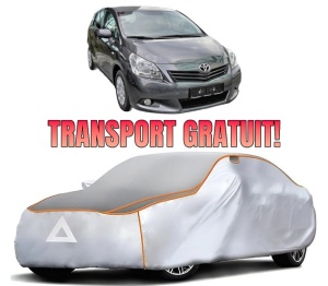Husa Prelata Antigrindina Auto TOYOTA VERSO VAN (_R2_) din 2009-2018, Protectie auto contra intemperiilor la grindina, Waterproof, 4x Stickere auto TOYOTA
