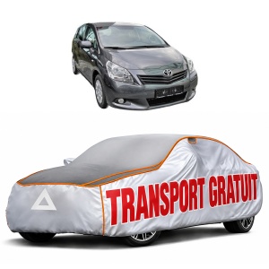 Husa Prelata Antigrindina Auto TOYOTA VERSO VAN (_R2_) din 2009-2018, Protectie auto contra intemperiilor la grindina, Waterproof, 4x Stickere auto TOYOTA