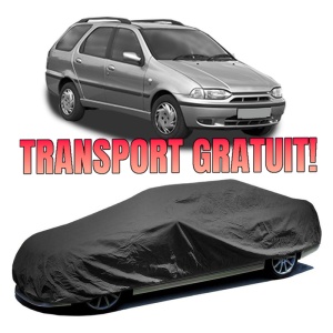 Husa prelata auto pentru FIAT PALIO Weekend (178_, 173_, 373_, 374_, 171_) 1996 - 2012, culoare negru, material textil impermeabil, rezistanta la intemperii praf UV, CARPASSION Husa Protectie
