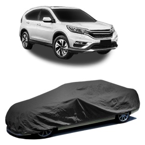 Husa prelata auto pentru HONDA CR-V V (RW_, RT_) 2016 - 2023, culoare negru, material textil impermeabil, rezistanta la intemperii praf UV, CARPASSION Husa Protectie - Img 2