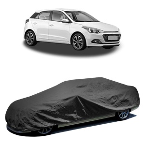 Husa prelata auto pentru HYUNDAI i20 II Coupe (GB) 2015 - 2021, culoare negru, material textil impermeabil, rezistanta la intemperii praf UV, CARPASSION Husa Protectie - Img 2