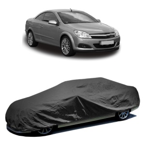 Husa prelata auto pentru OPEL ASTRA H TwinTop (A04) 2005 - 2010, culoare negru, material textil impermeabil, rezistanta la intemperii praf UV, CARPASSION Husa Protectie - Img 2