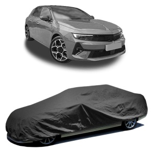 Husa prelata auto pentru OPEL ASTRA L (OV5) 2021, culoare negru, material textil impermeabil, rezistanta la intemperii praf UV, CARPASSION Husa Protectie - Img 2