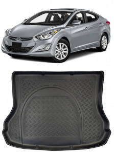 Hyundai Elantra V Sedan din 07.2011 - 02.2016 *1, Tavita Pentru Portbagaj Lux Premium Dedicata, accesorii pentru autoturismul tau - masina v203808