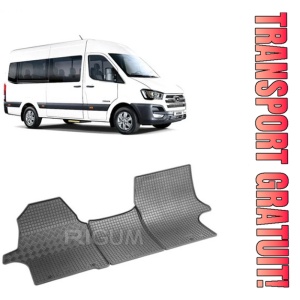Hyundai H350, Van, fabricat din 2014 - Prezent, set covorase auto dedicate, din cauciuc 100% Premium