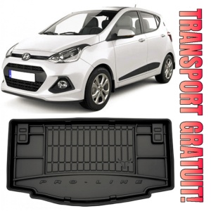 Hyundai I10 II Hatchback din 11.2013 - 12.2019 *3, Tavita Pentru Portbagaj Lux Premium Dedicata,