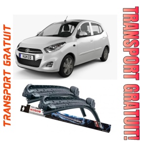 Hyundai I10 II Set 2 stergatoare parbriz Bosch Aerotwin 600/475mm compatibile cu Hyundai i10 II (BA, IA) (2013-2016) (55 cm / 40 cm)