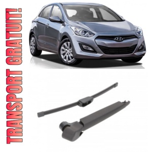 Hyundai I30 Brat stergator pentru luneta spate cu lamela 335 mm, compatibil cu Hyundai I30 Hatchback fabricat intre 2013, calitate extra