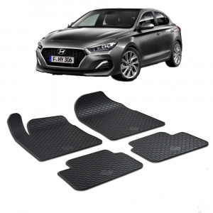 Hyundai I30 Fastback (2018-) Set 4 covorase auto cauciuc Urban Line accesorii pentru autoturismul tau - masina v240678