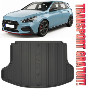 Hyundai I30 Fastback Nperformance din 2017 - Prezent Hatchback Cu Organizator *1, Tavita Pentru Portbagaj Lux Premium Dedicata,