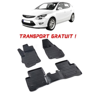 Hyundai I30 I 2007-2012 Set 4 covorase auto din cauciuc tip tavita premium line 3D - Transport Gratuit! accesorii pentru autoturismul tau - masina v49010