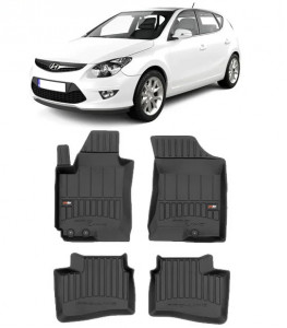 Hyundai I30 I, Hatchback, Din 07.2007 - 01.2012 , Set Covorase Auto Tip Tavita Premium 3D, din cauciuc accesorii pentru autoturismul tau - masina v170729