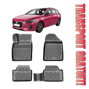 Hyundai I30 III 2016-2025 Set Covorase Auto Cauciuc Premium Umbrella