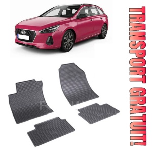 Hyundai I30 III, Combi, fabricat din 02.2020 - Prezent, set covorase auto dedicate, din cauciuc 100% Premium