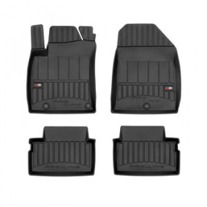 Hyundai I30 III, Coupe, Din 02.2017 - Prezent , Set Covorase Auto Tip Tavita Premium 3D, din cauciuc accesorii pentru autoturismul tau - masina v170612
