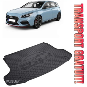 Hyundai I30 III Fastback Sedan din 2017- Prezent (Cu Aripa Dreapta Mai Mica) *1, Tavita Pentru Portbagaj Lux Premium Dedicata,