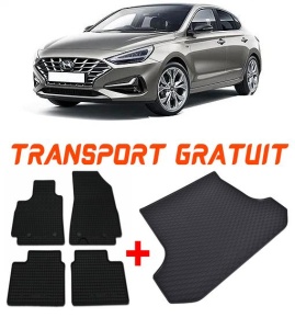 Hyundai I30 III Mhev Fastback din 02.2020 - Prezent *1, Set Covorase + tavita portbagaj auto accesorii pentru autoturismul tau - masina v3112