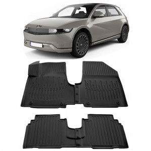 Hyundai Ioniq 5 (2021-) Set covorase auto cauciuc G.Modern Line 3D accesorii pentru autoturismul tau - masina v240008