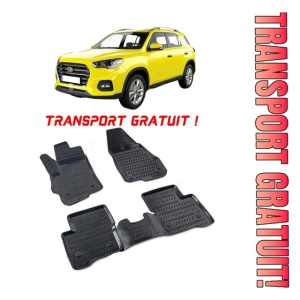 Hyundai Ix35 2009-2015 Set 4 covorase auto din cauciuc tip tavita premium line 3D - Transport Gratuit!